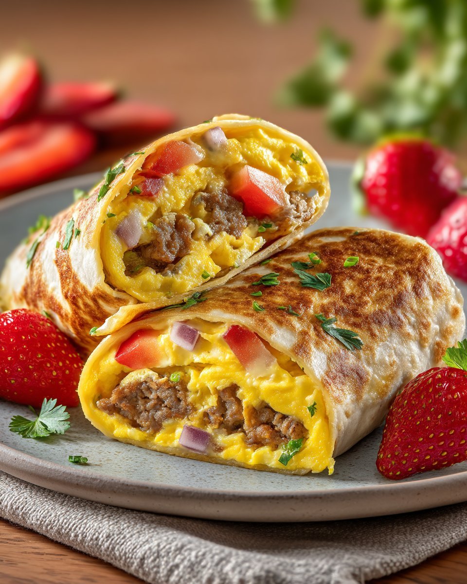 Sausage Egg Breakfast Roll-Ups – Quick & Easy Morning Treat! - mommyplates