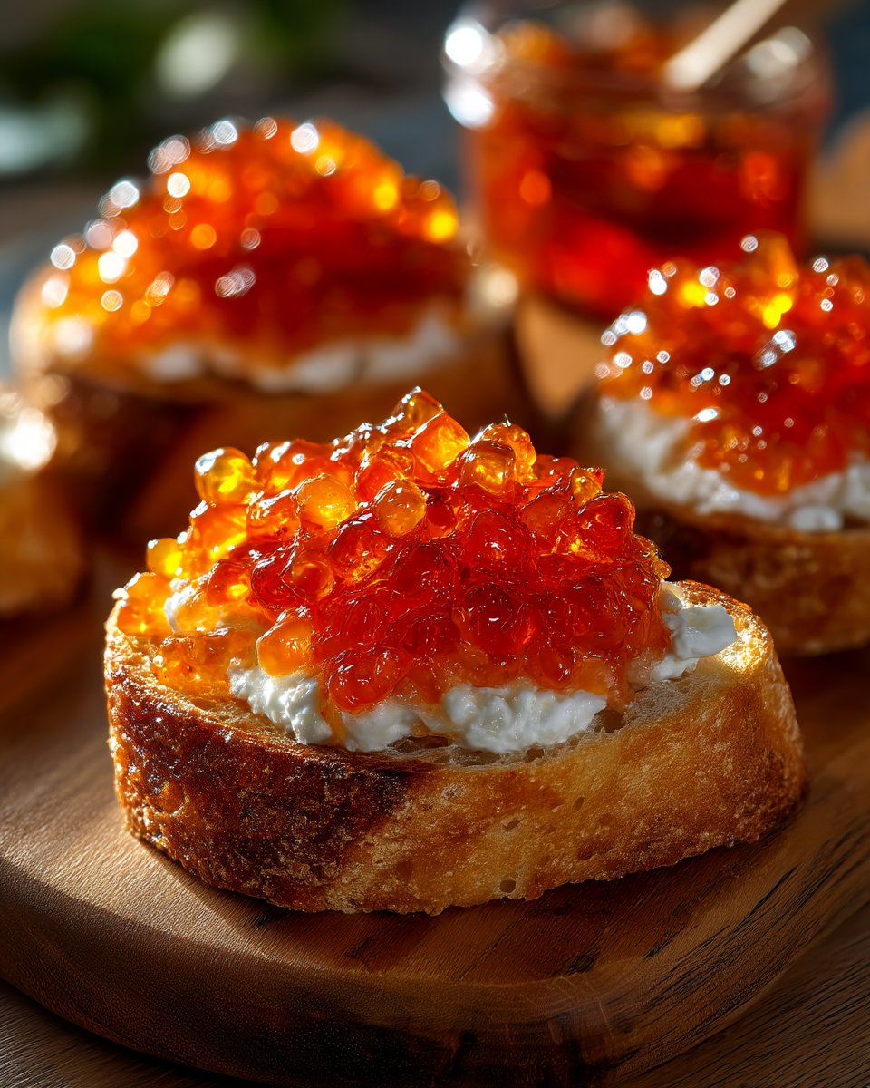 Quick Pepper Jelly Cream Cheese Appetizer Dip and Bites