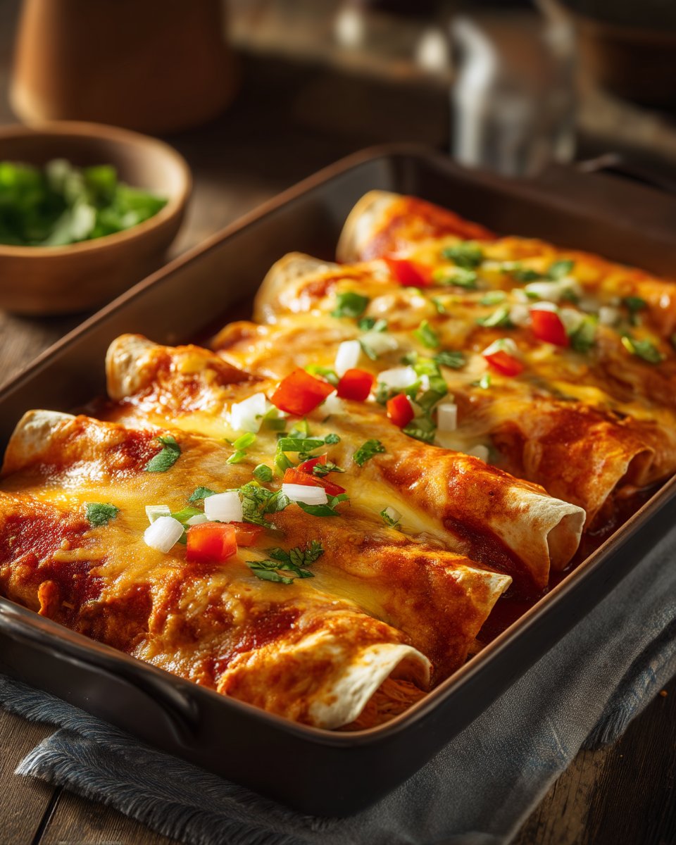 Ultimate Quick and Easy Chicken Enchiladas