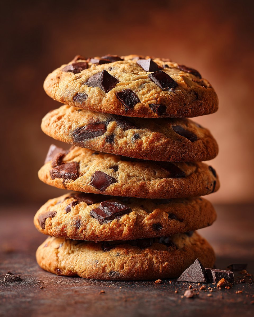 Crispy Chocolate Chip Biscuits