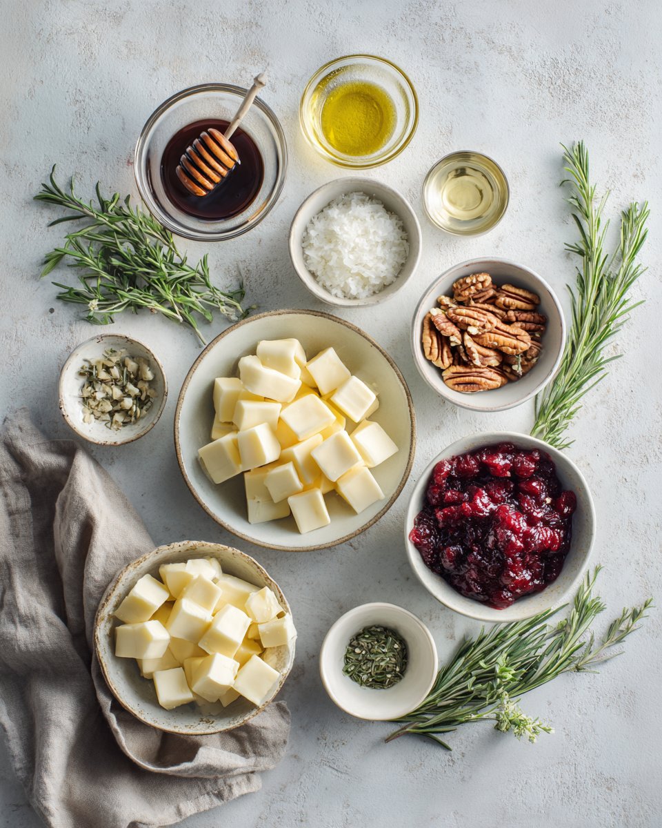 Baked Cranberry Brie Bites