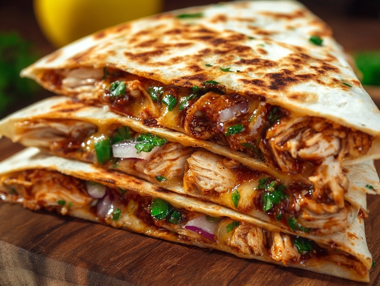 BBQ Chicken Quesadillas