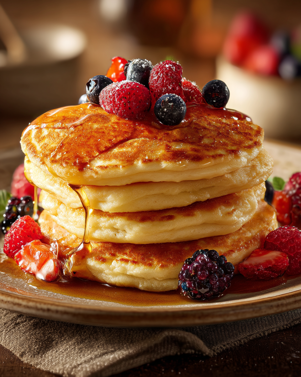 fluffy protein pancakes without powder