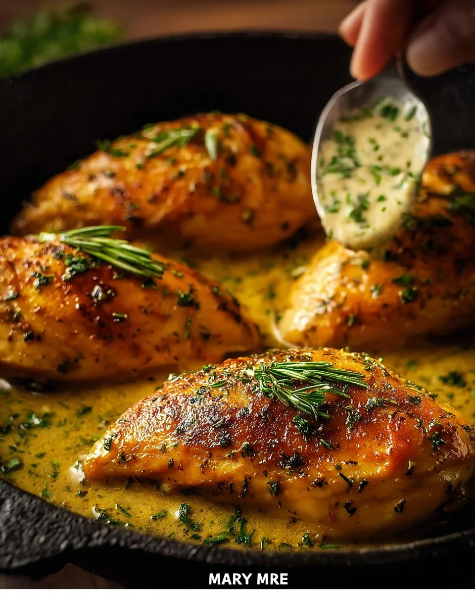 Marry Me Chicken 1 Delicious Marry Me Chicken dish served with creamy sauce and herbs
