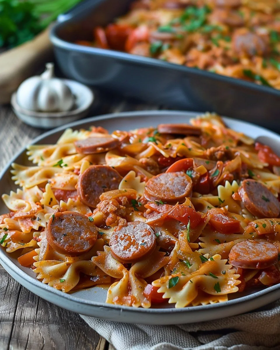 Cajun Sausage Pasta 2 Cajun Sausage Pasta