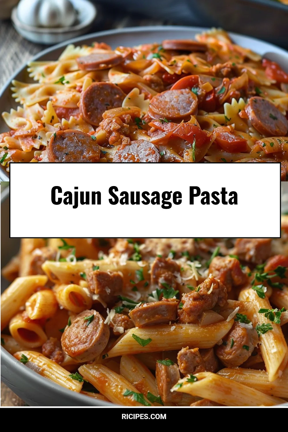 Cajun Sausage Pasta 4 Cajun Sausage Pasta