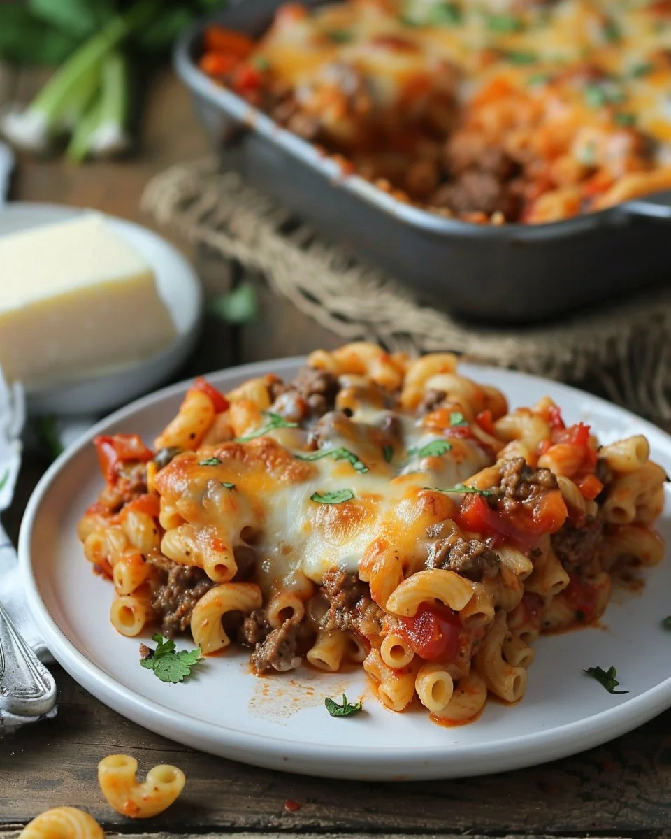 Creamy Rotel Pasta with Ground Beef for Cozy Weeknight Dinners 1 Creamy Rotel pasta with ground beef served in a bowl, ideal for weeknight dinners