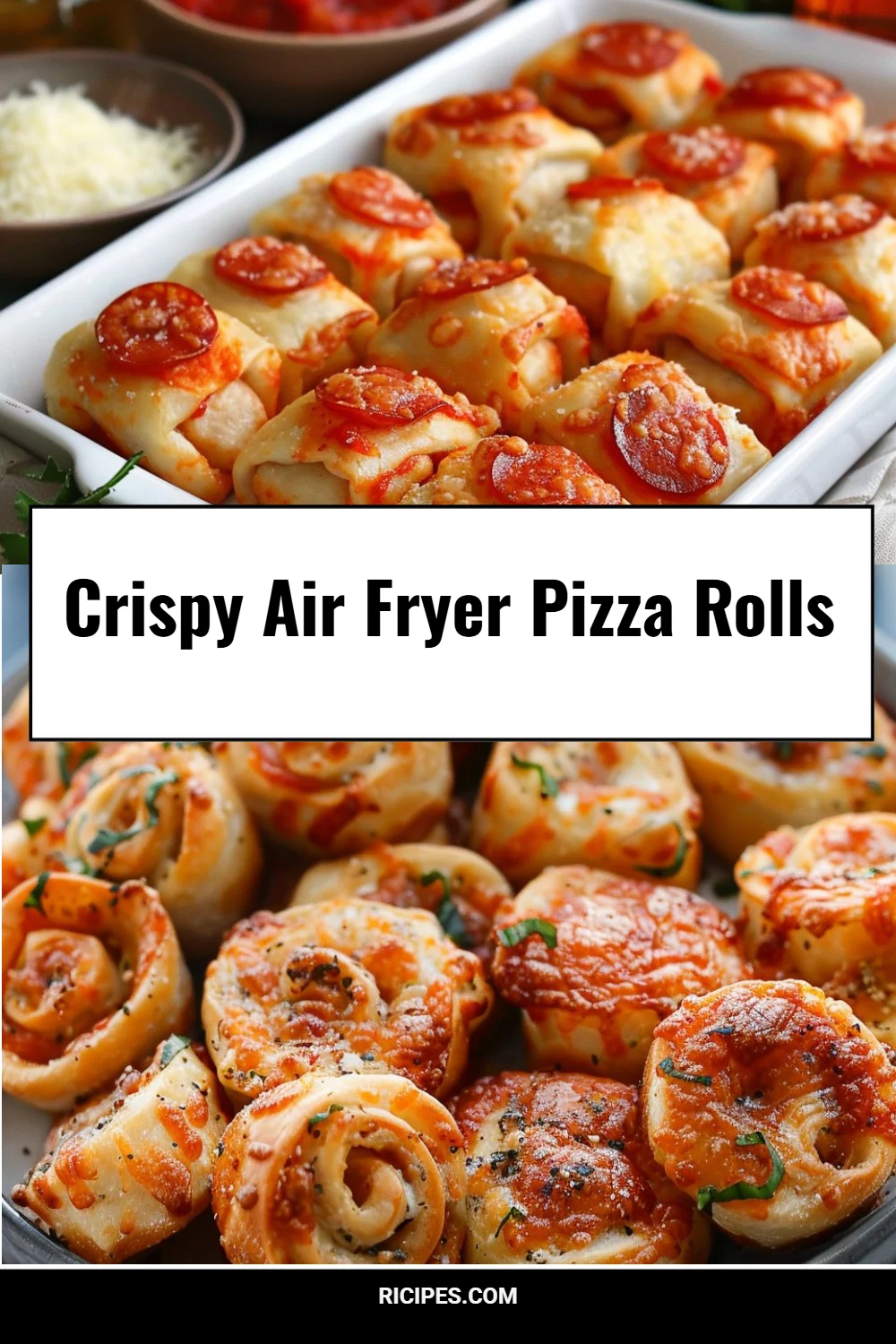 Crispy Air Fryer Pizza Rolls 4 Crispy Air Fryer Pizza Rolls