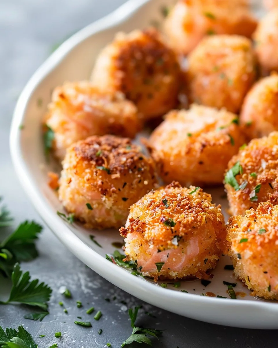 Crispy Bang Bang Salmon Bites