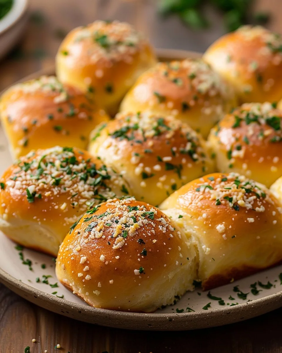 Garlic Bread Rolls 3 Garlic Bread Rolls