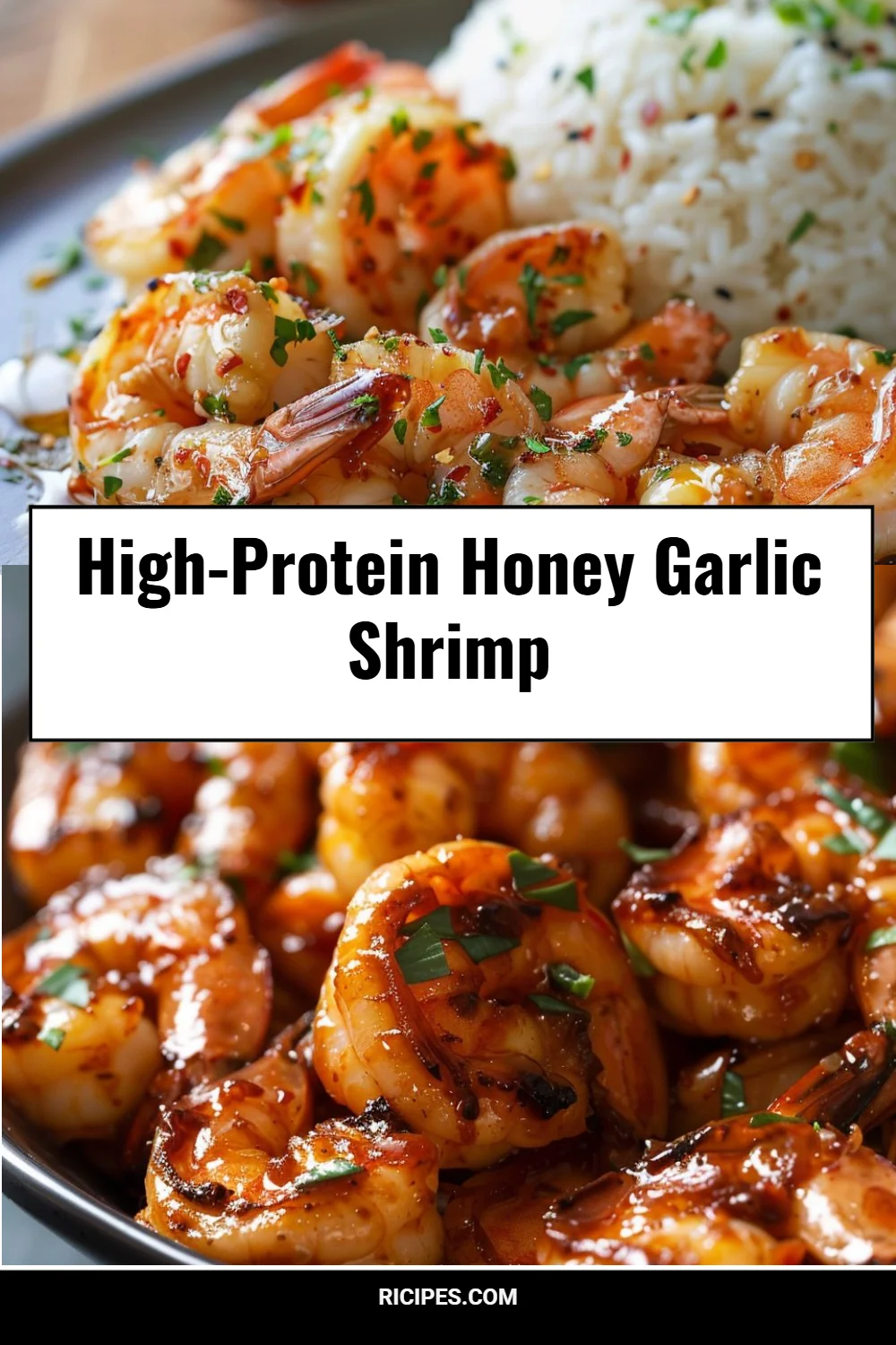 High-Protein Honey Garlic Shrimp