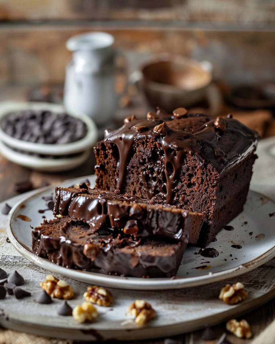 Hot Fudge Brownie Bread 2 Hot Fudge Brownie Bread