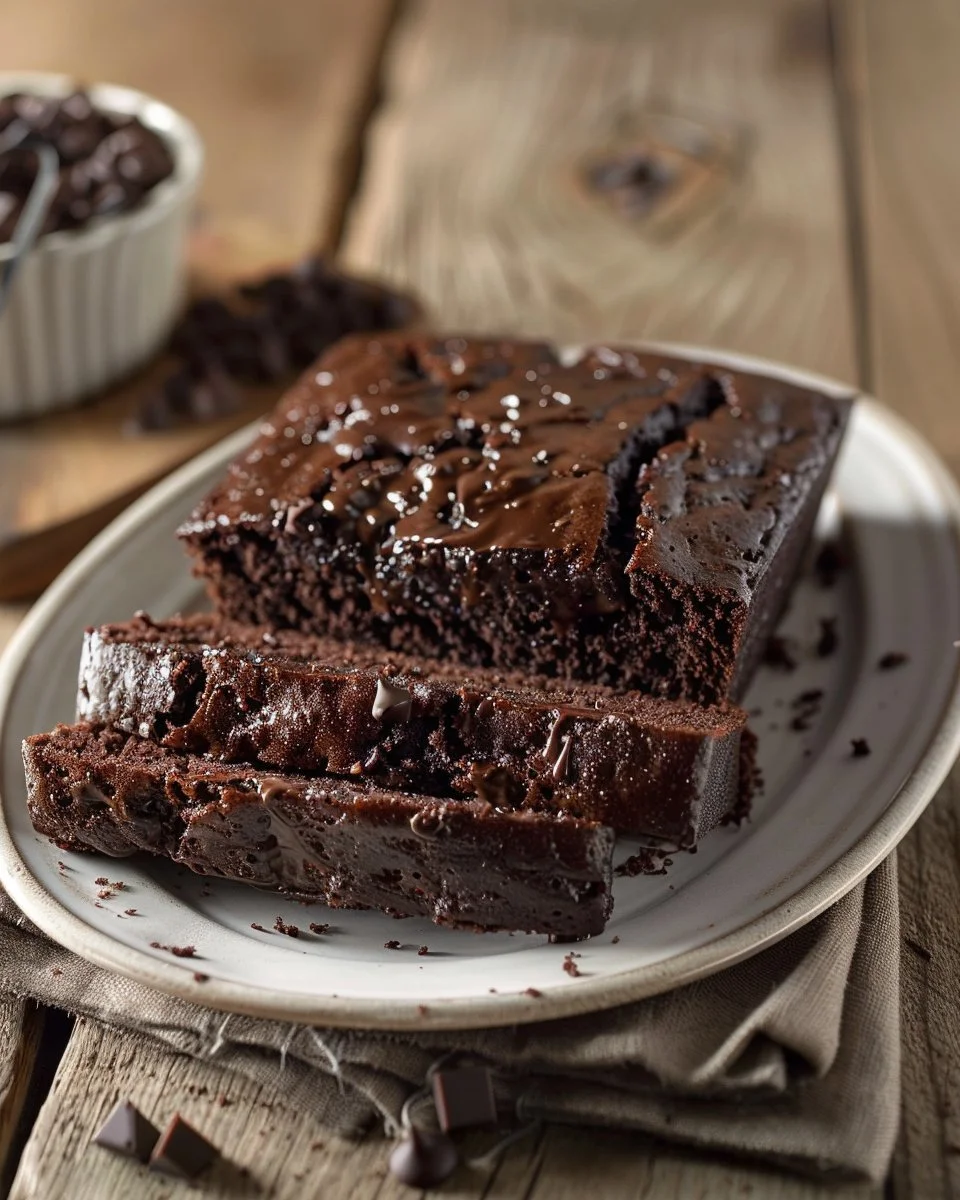 Hot Fudge Brownie Bread 3 Hot Fudge Brownie Bread