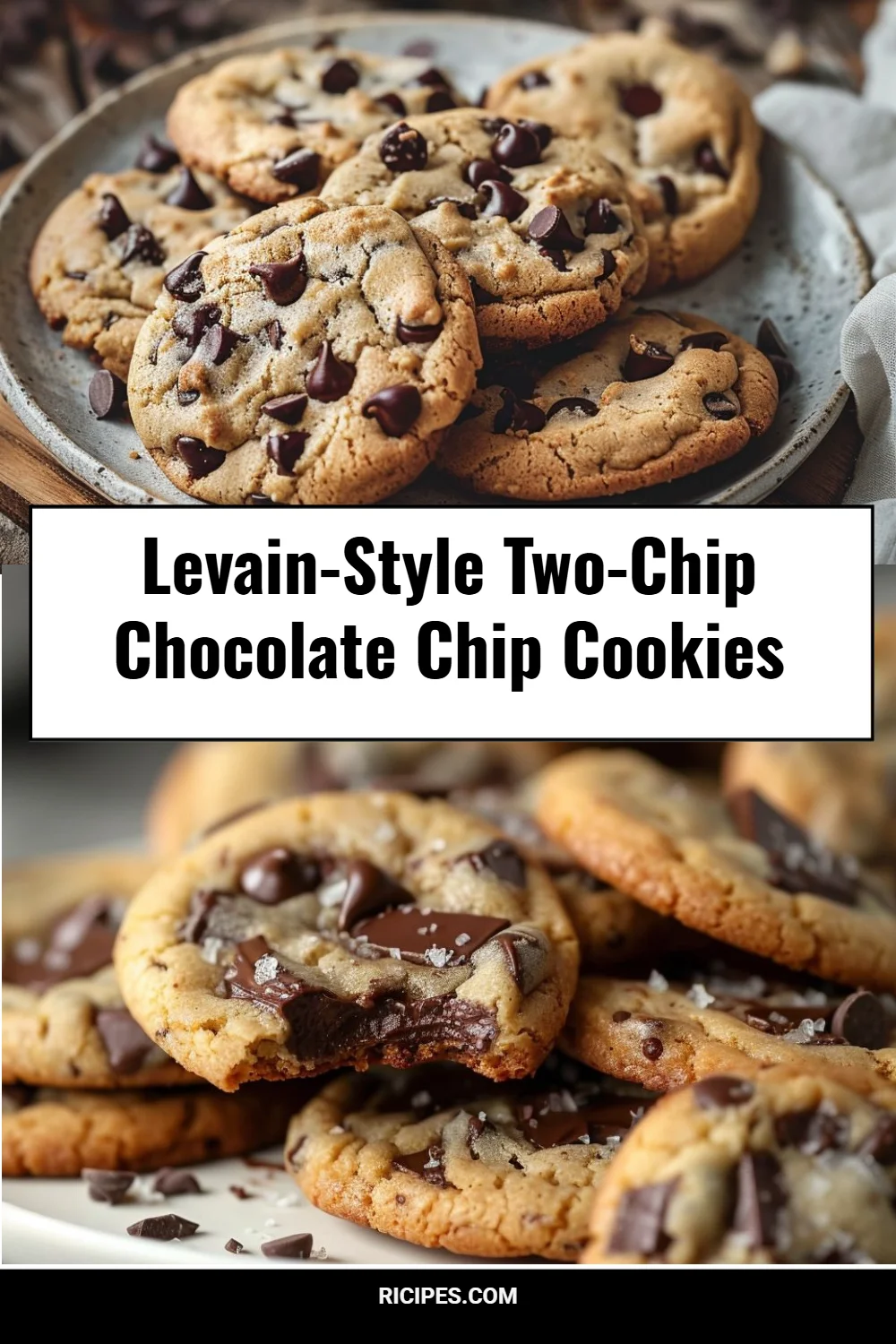 Levain-Style Two-Chip Chocolate Chip Cookies