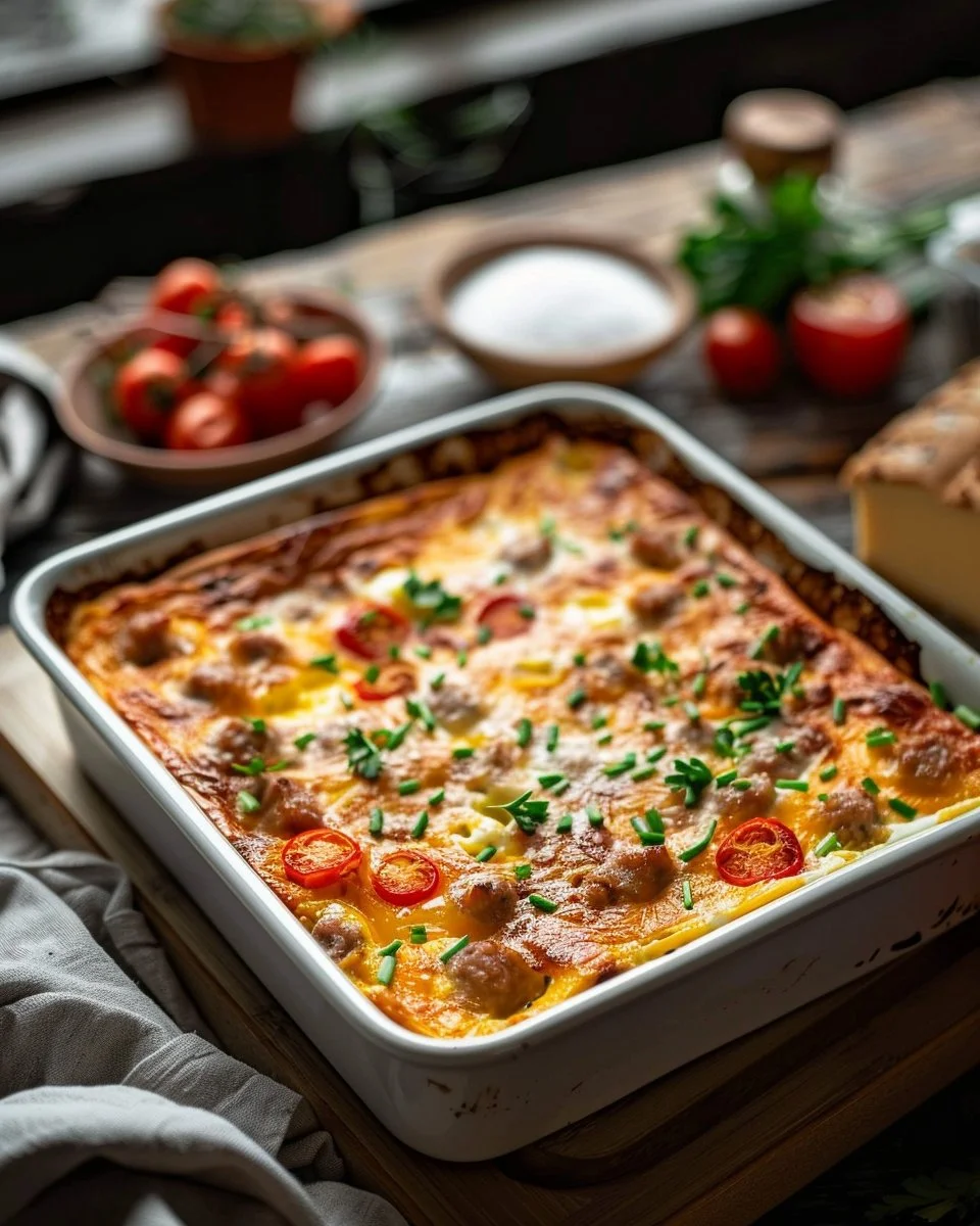 Sausage and Egg Casserole 2 Sausage and Egg Casserole