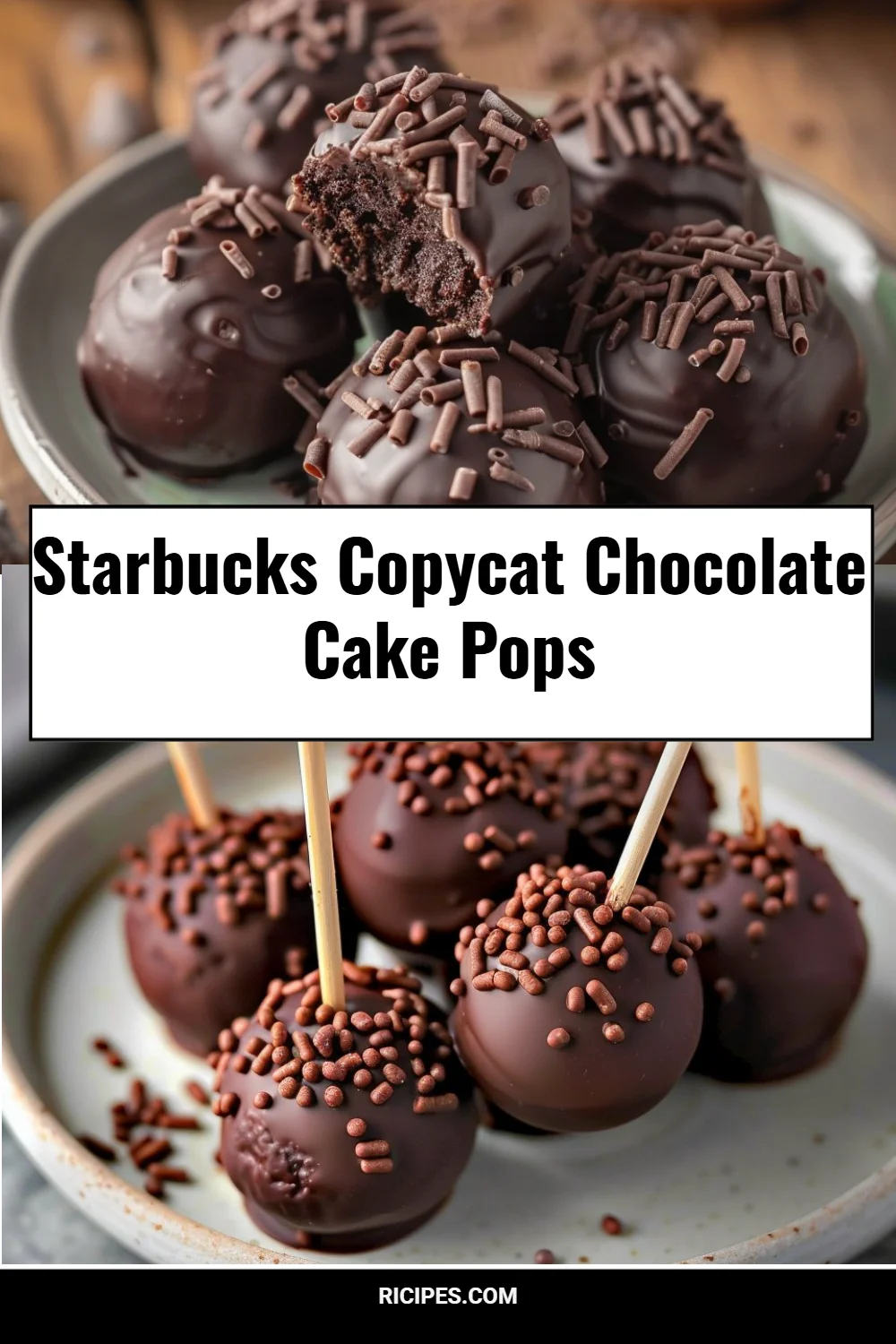 Starbucks Copycat Chocolate Cake Pops 4 Starbucks Copycat Chocolate Cake Pops