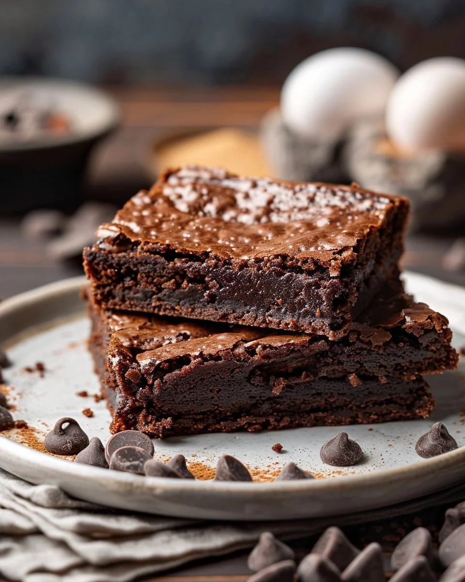 The BEST Brownies 1 Delicious homemade brownies with a rich and fudgy texture.