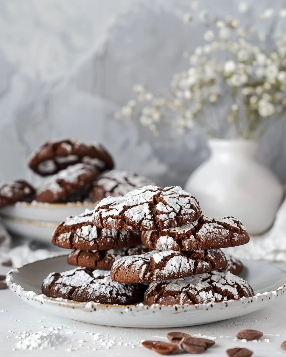 The BEST Chocolate Crinkle Cookies Recipe