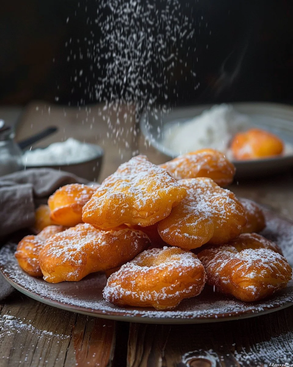 Vanilla French Beignets 2 Vanilla French Beignets