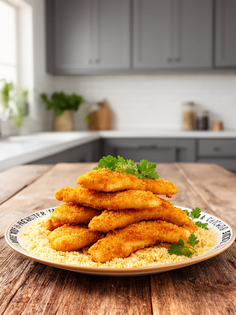 Air Fryer Honey Butter Garlic Chicken Tenders