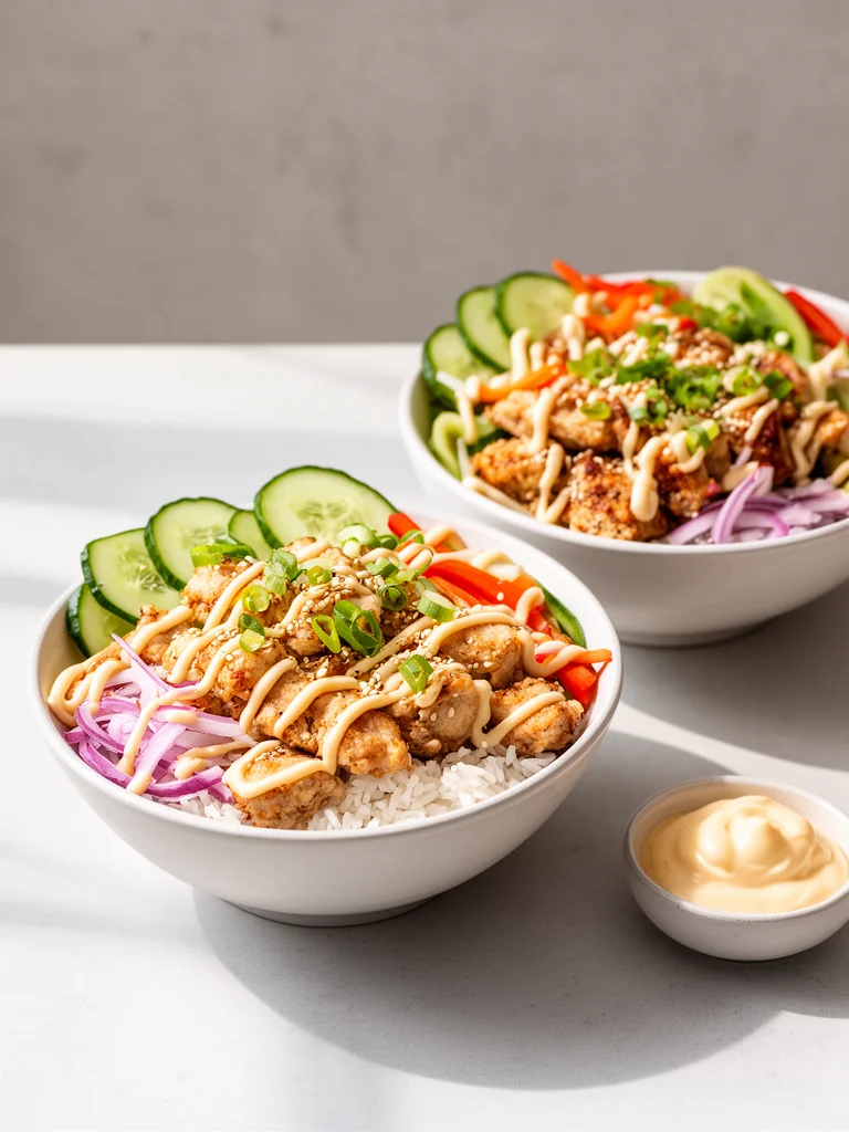 Bang Bang Chicken Bowl 3 Bang Bang Chicken Bowl