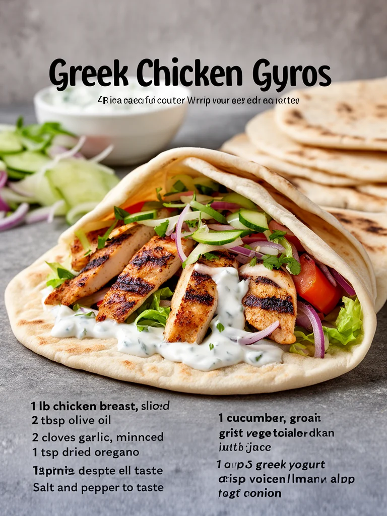 Chicken Gyros