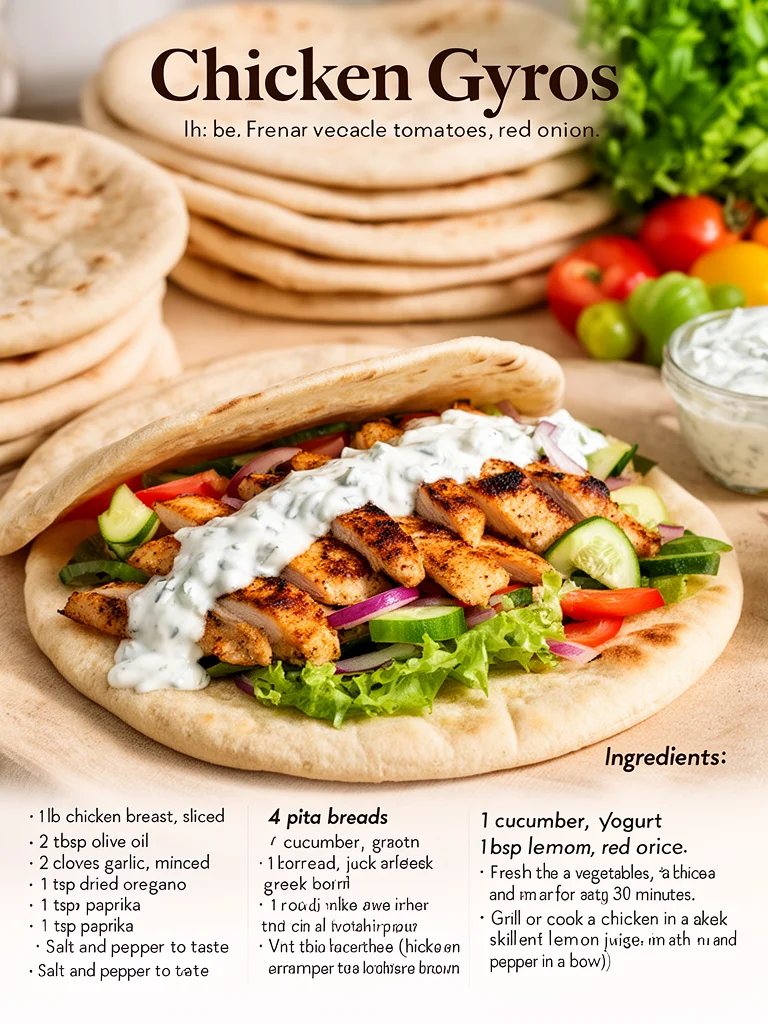 Chicken Gyros