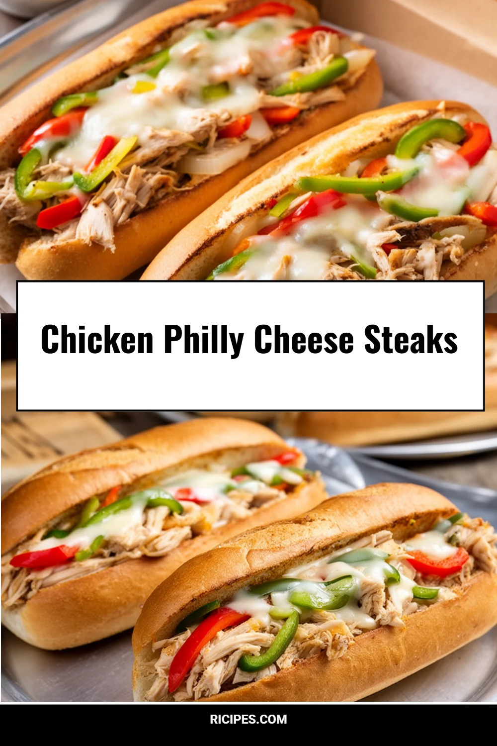 Chicken Philly Cheese Steaks