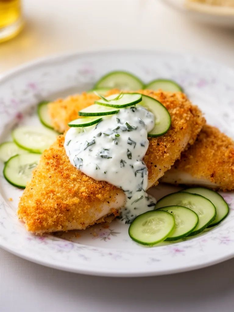 Crispy Dill Pickle Parmesan Chicken