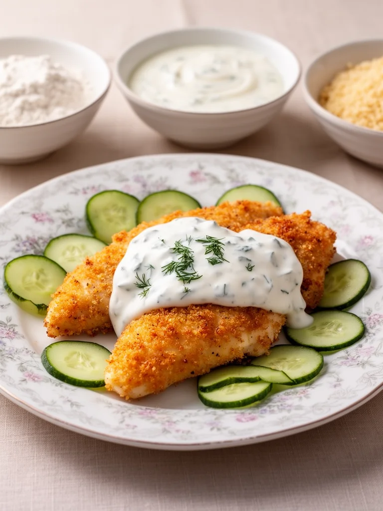 Crispy Dill Pickle Parmesan Chicken
