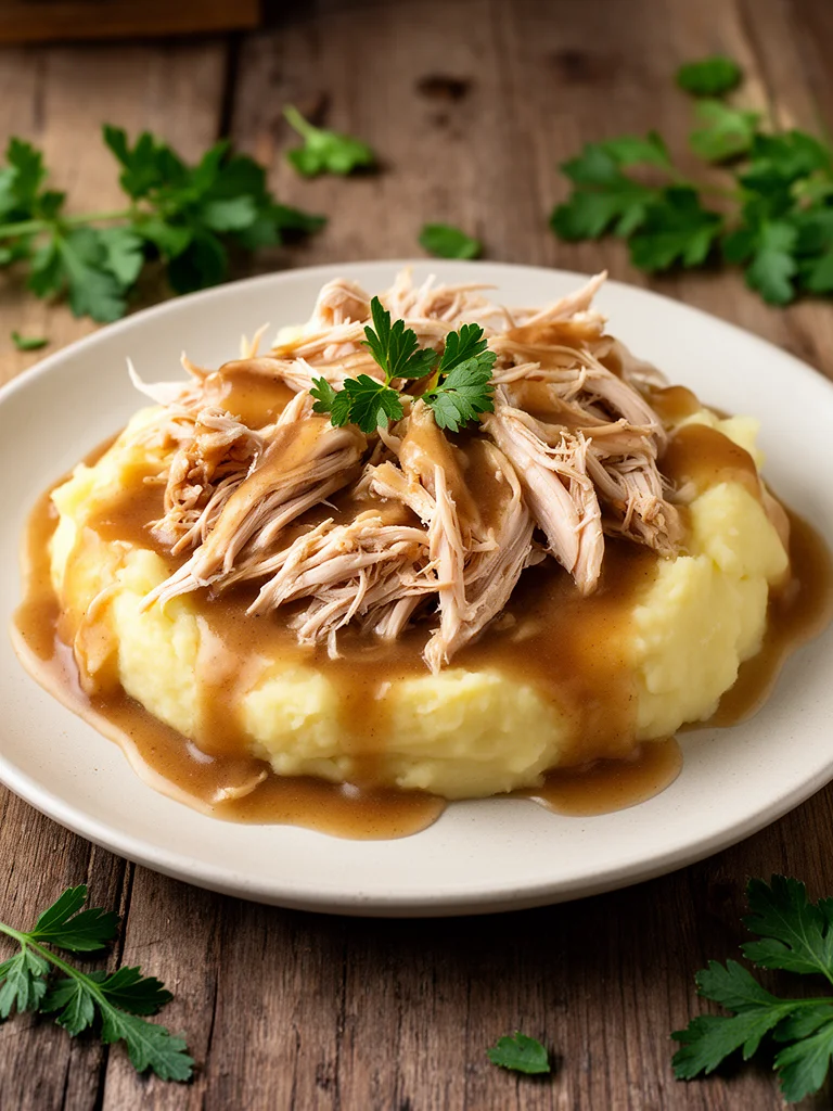 Crockpot Chicken and Gravy