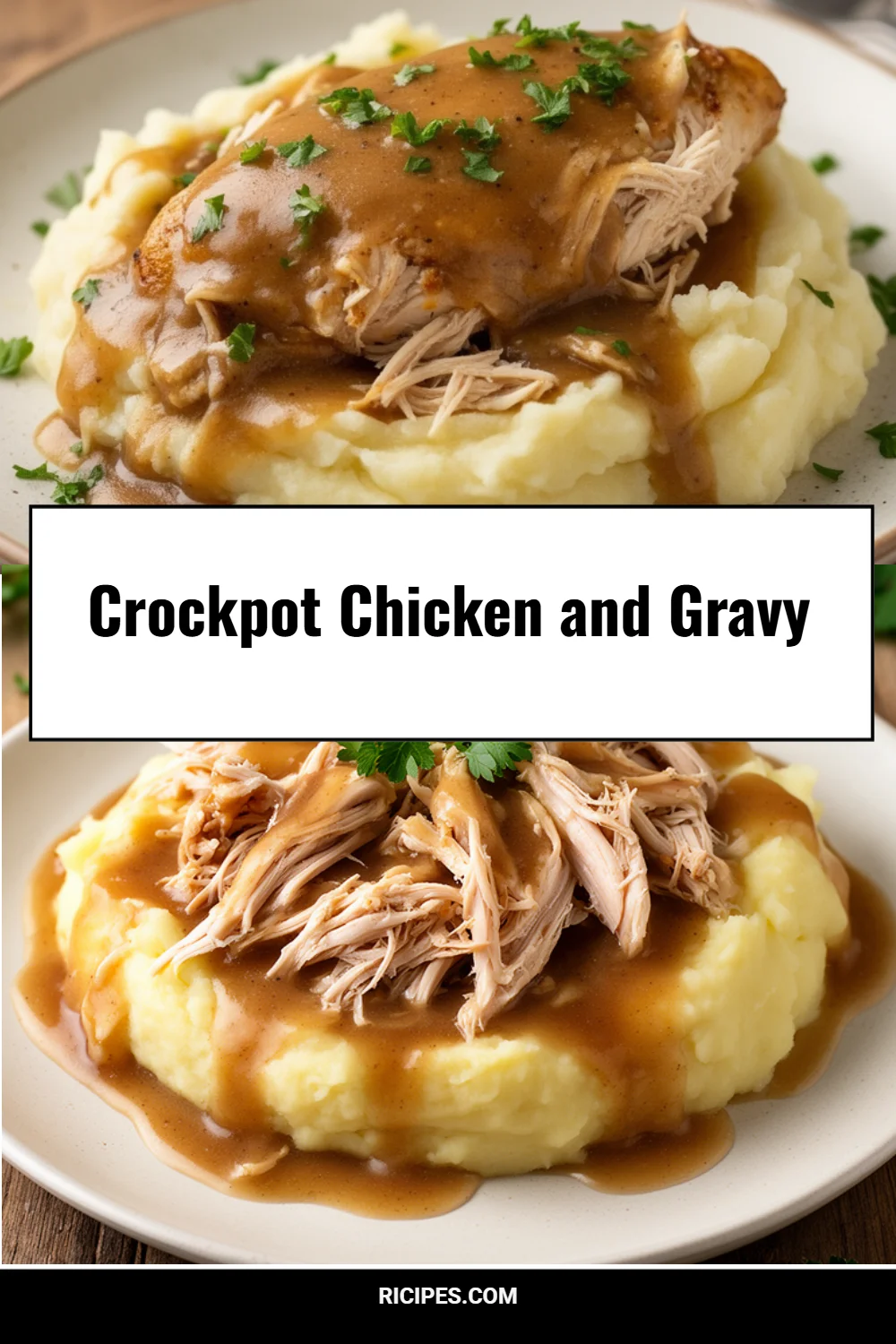 Crockpot Chicken and Gravy