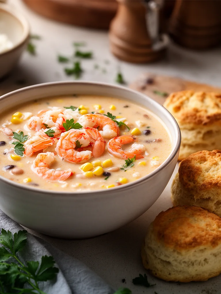 Easy Creamy Seafood and Shrimp Chili 2 Easy Creamy Seafood and Shrimp Chili