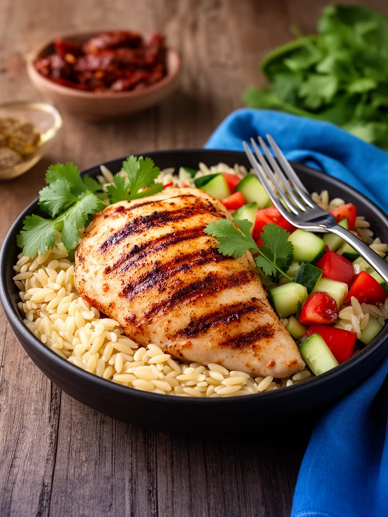Flavorful Mediterranean Chicken Orzo Recipe For A Healthy Dinner