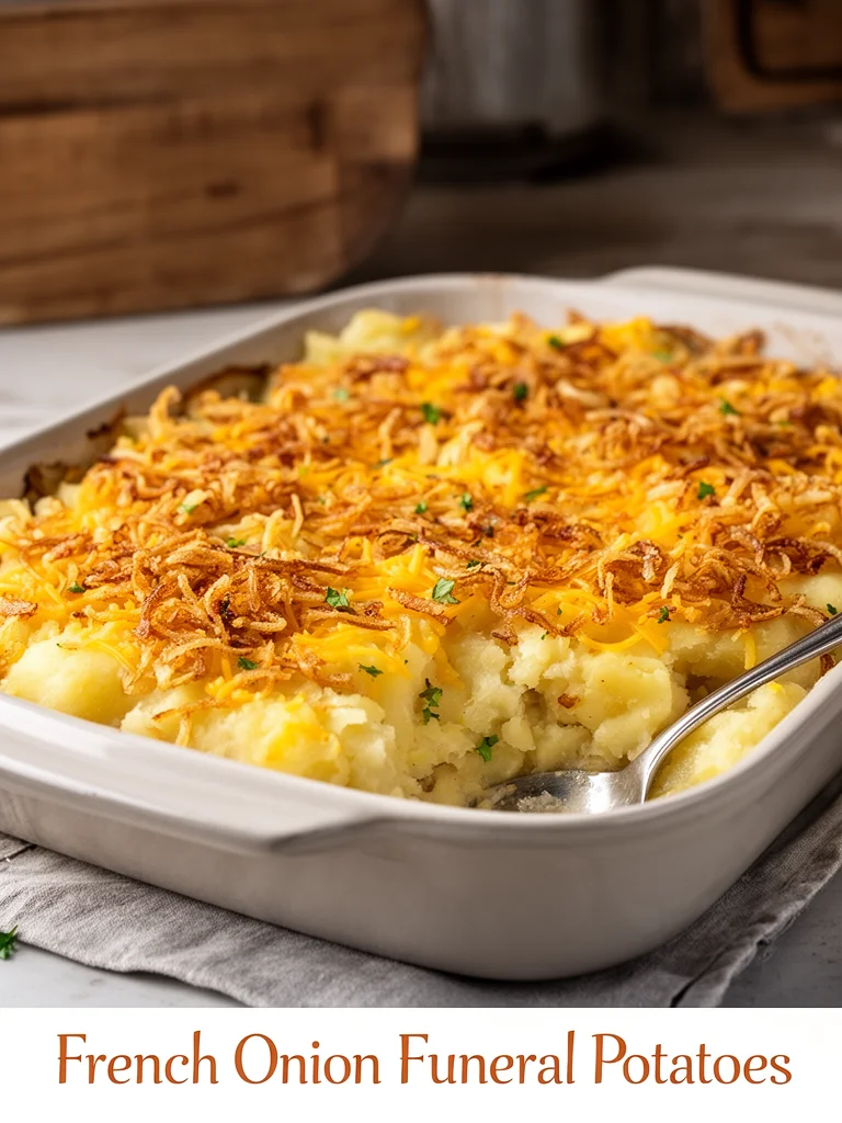 French Onion Funeral Potatoes
