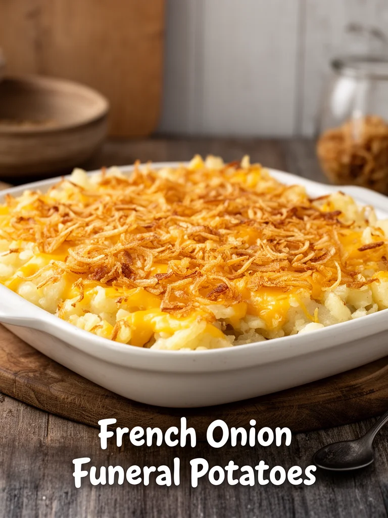 French Onion Funeral Potatoes