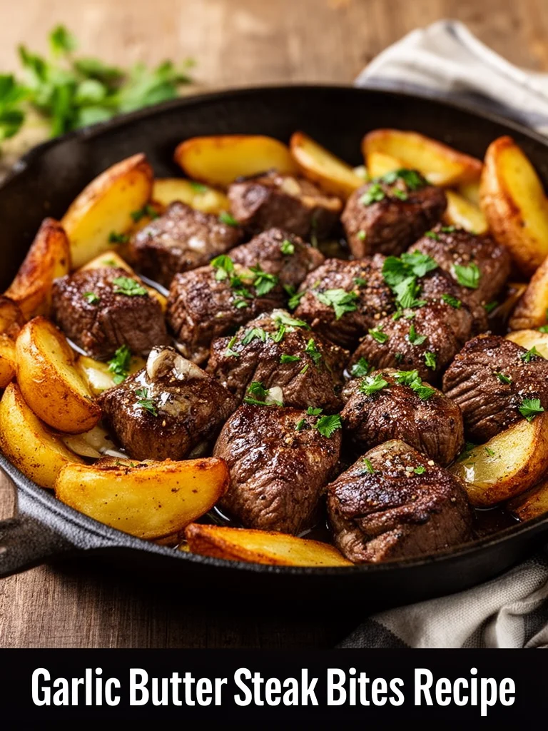 Garlic Butter Steak Bites