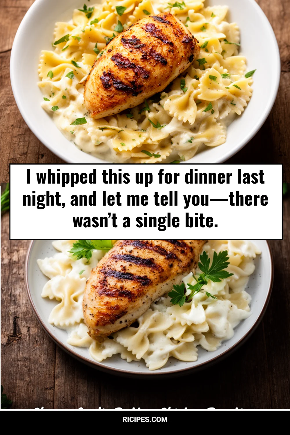 I whipped this up for dinner last night, and let me tell you—there wasn’t a single bite.