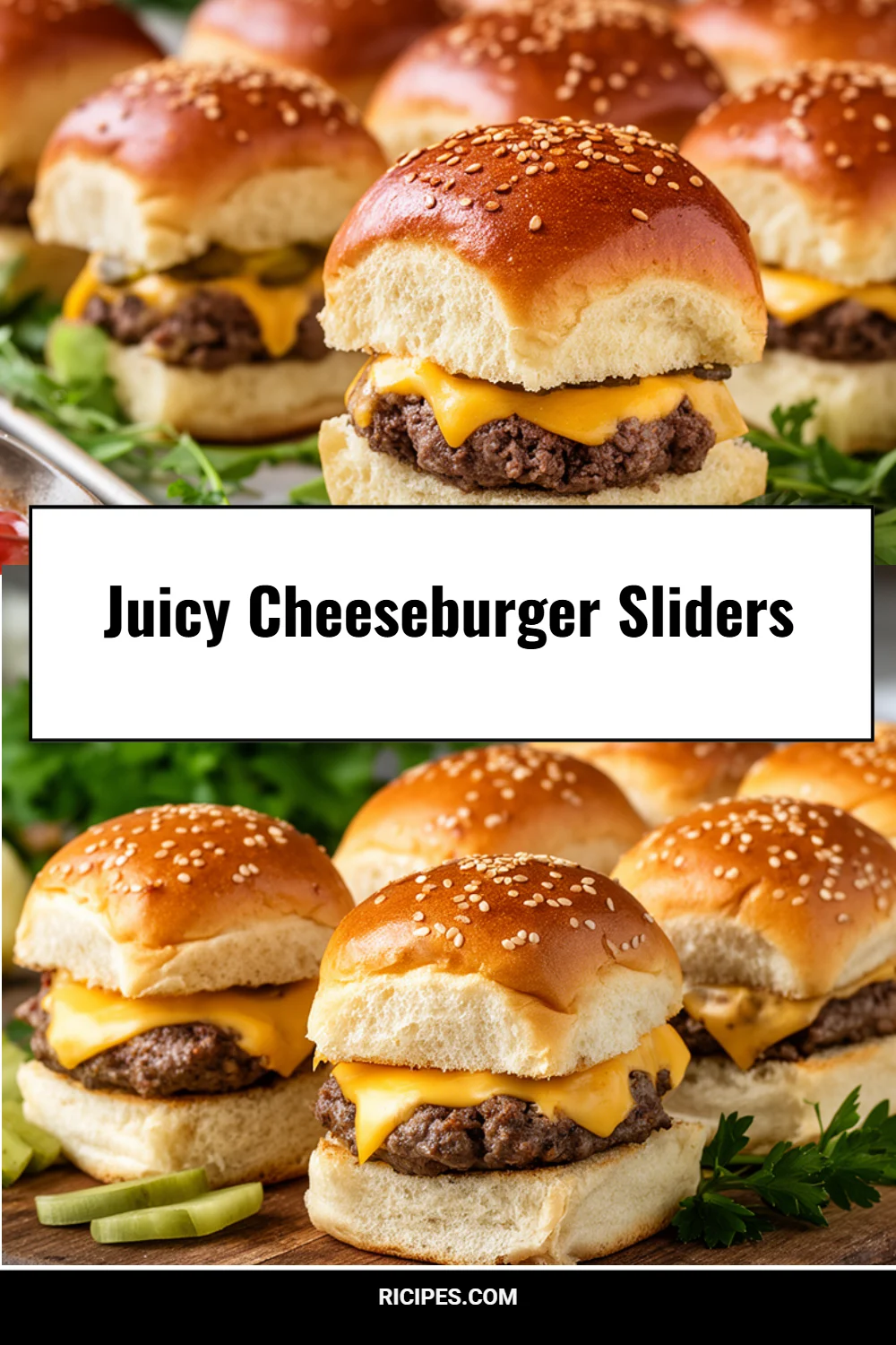 Juicy Cheeseburger Sliders