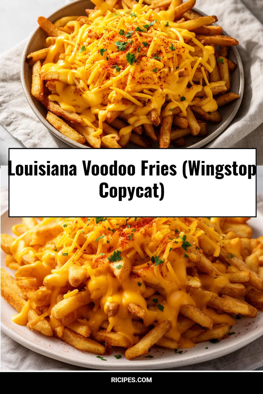 Louisiana Voodoo Fries (Wingstop Copycat)