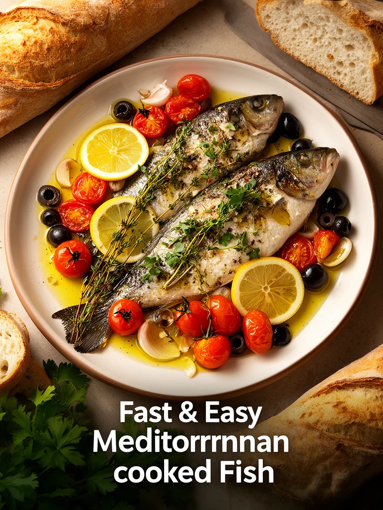 Mediterranean Baked Fish