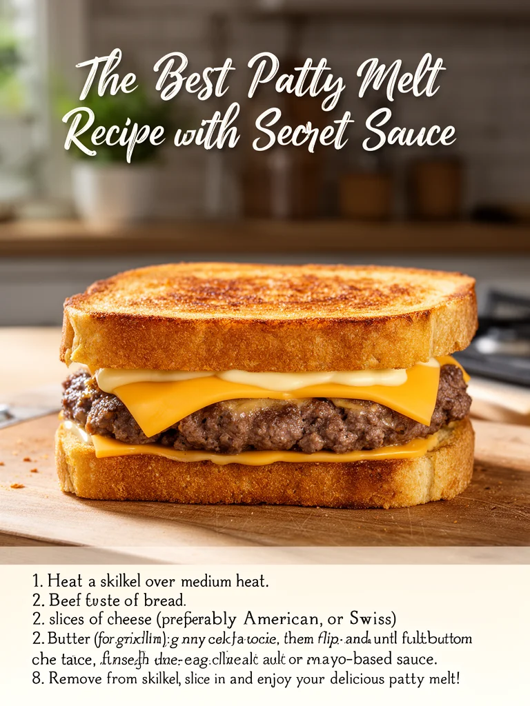 Patty Melt 3 Patty Melt