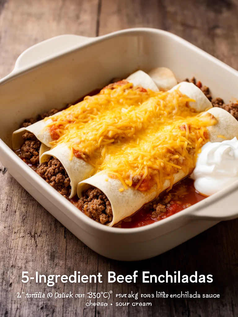 Quick and Easy Enchiladas