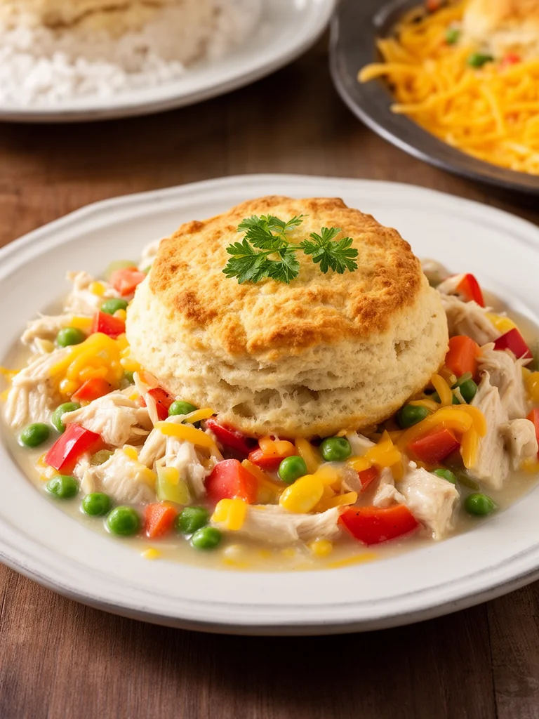 Red Lobster Biscuit Chicken Pot Pie