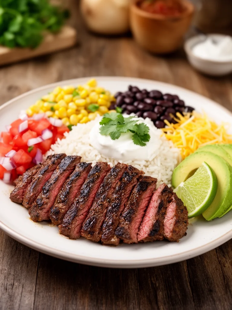 Steak Burrito Bowl 3 Steak Burrito Bowl